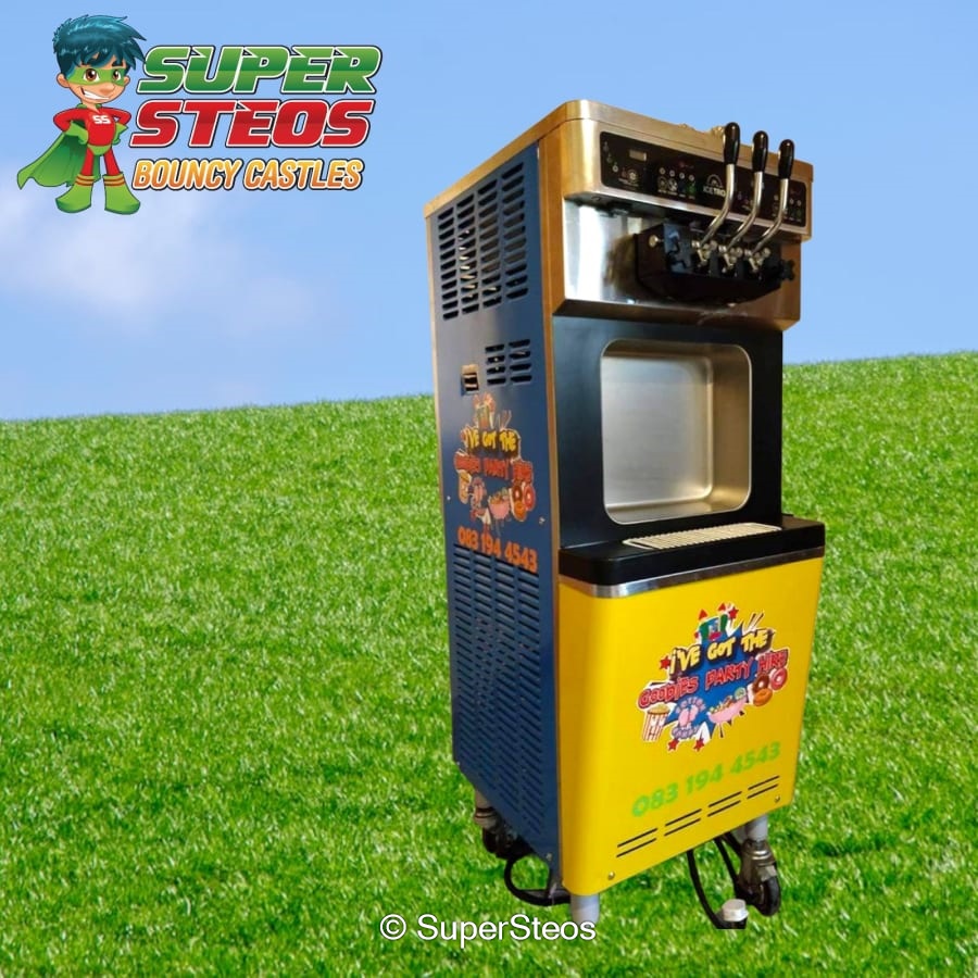 Ice Cream Machine (100 servings) Best Bouncy Castle Hire service in